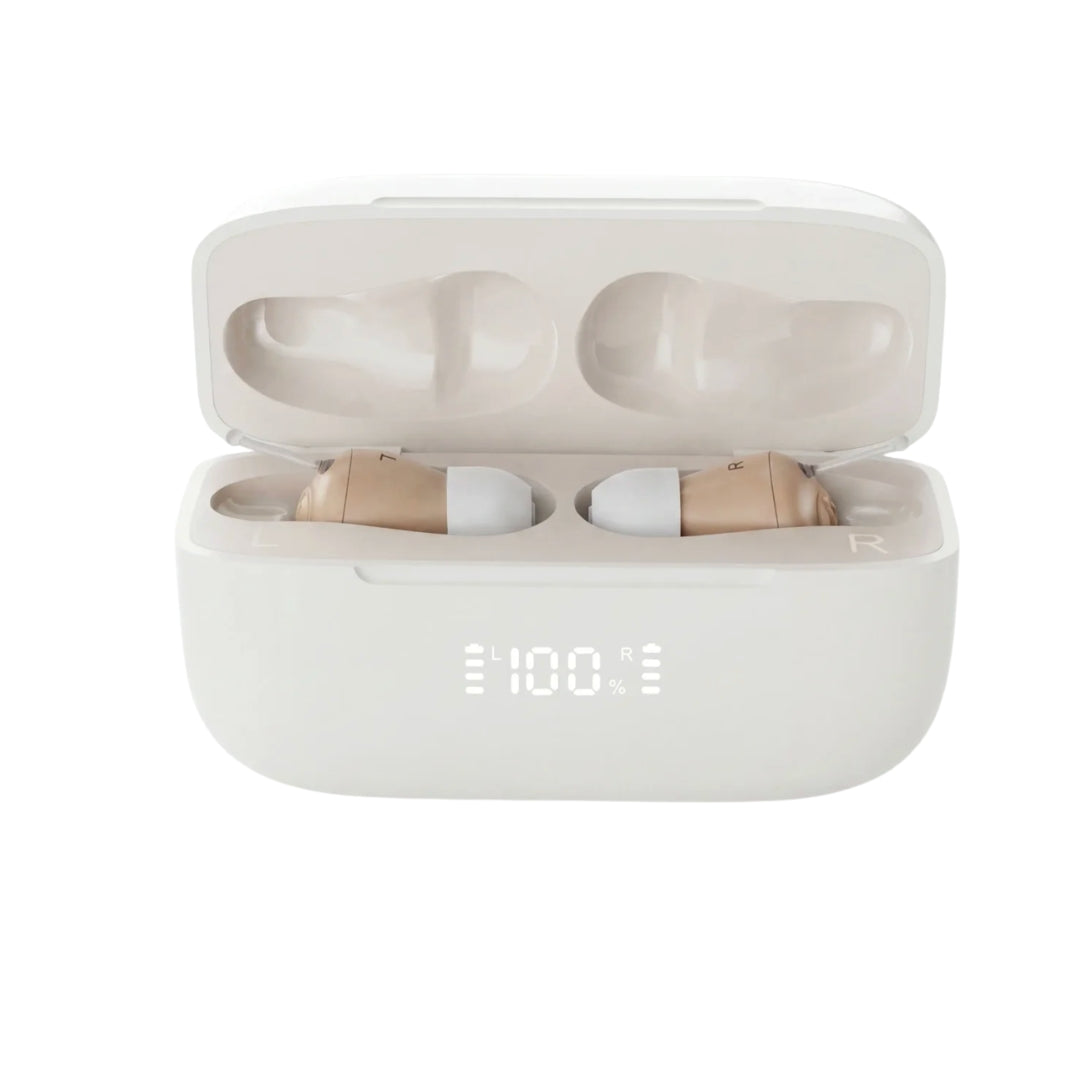 CrispVoice® AI-powered CIC Hearing Aids