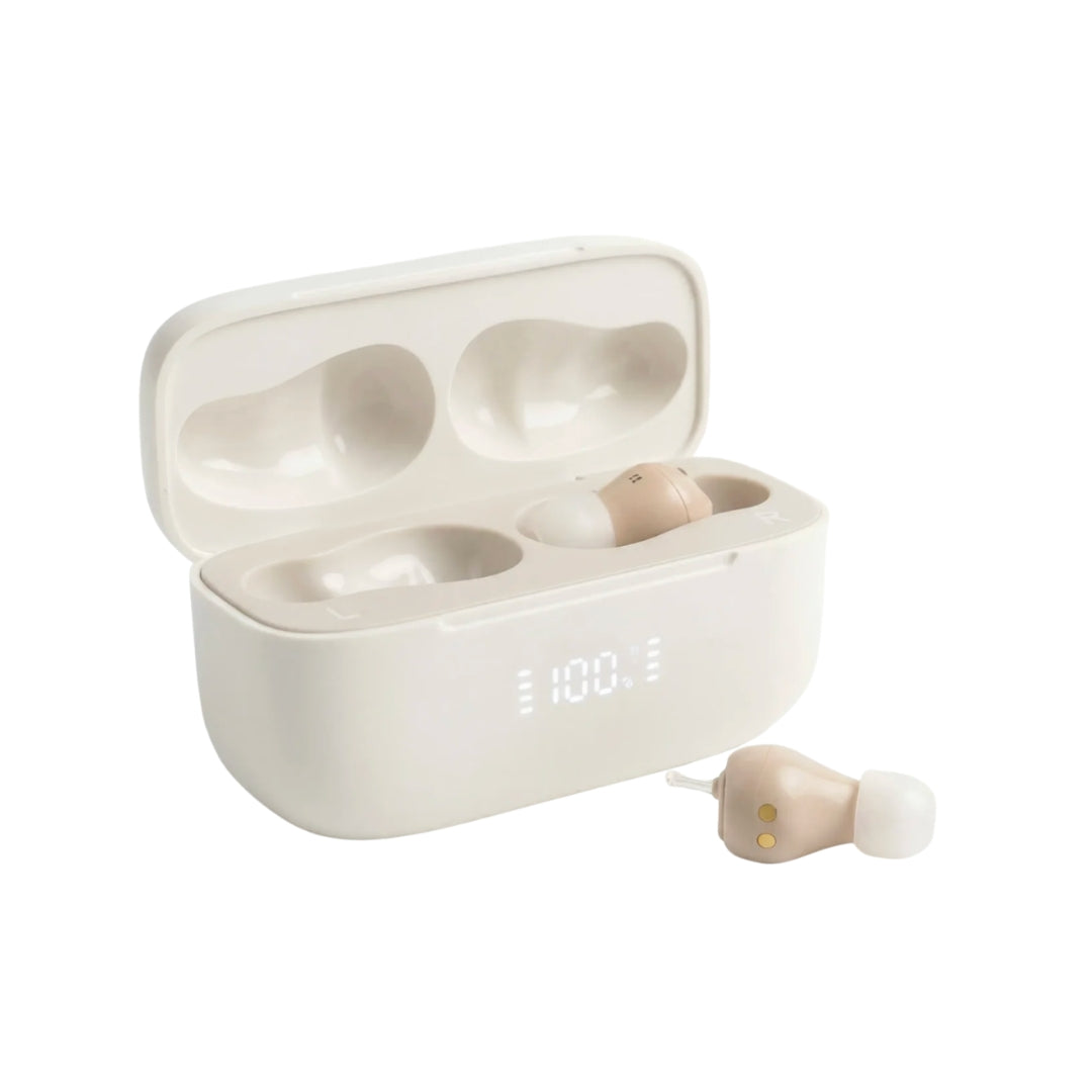 CrispVoice® AI-powered CIC Hearing Aids