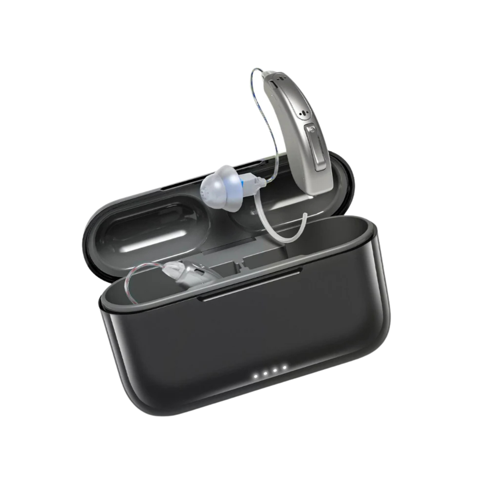 CrispVoice® Self-Fitting Bluetooth Hearing Aids (App Controlled)