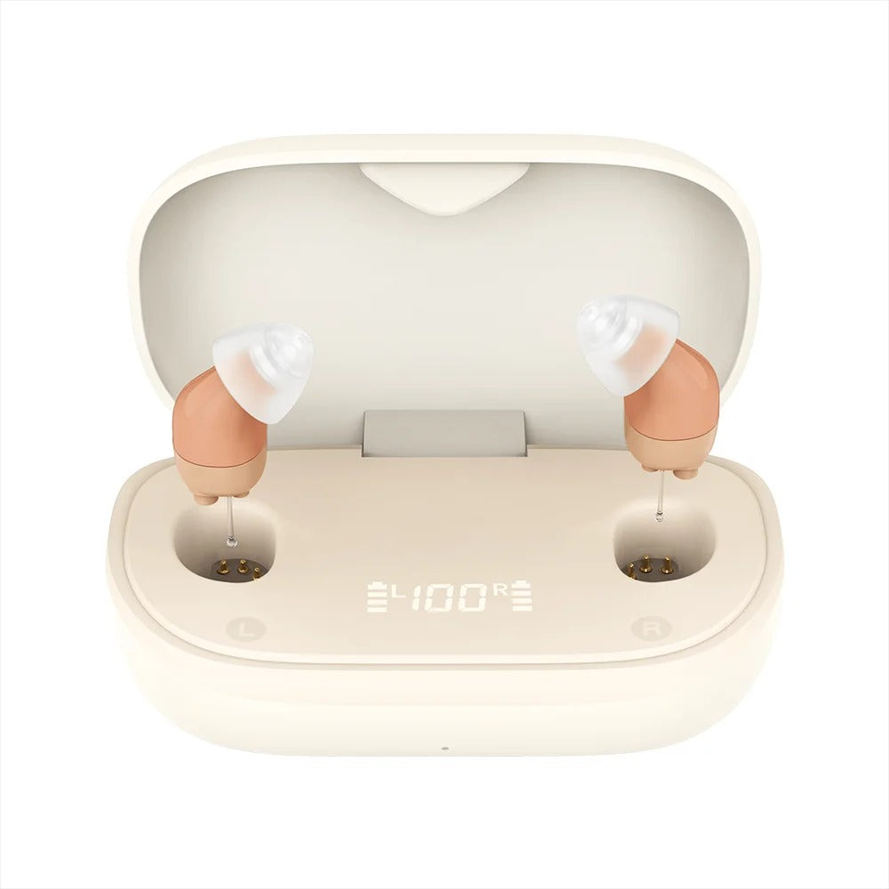 CrispVoice® AI-powered CIC Hearing Aids